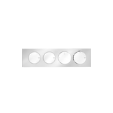 Gessi Origini miscelatore termostatico doccia 2 funzioni con pulsanti on-off 66222 +  63011
